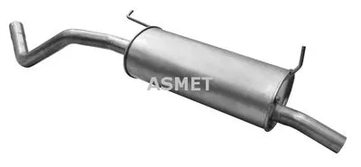 Задняя банка глушителя ASMET 10.081