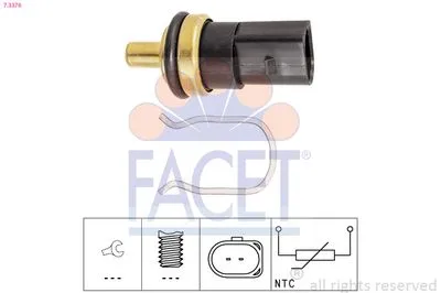 Датчик температуры топлива FACET 7.3376
