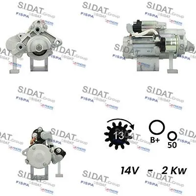 Стартер FISPA S12DE0700A2