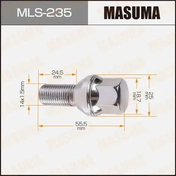 Колесный болт MASUMA MLS235