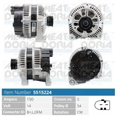 Генератор MEAT & DORIA 5515224