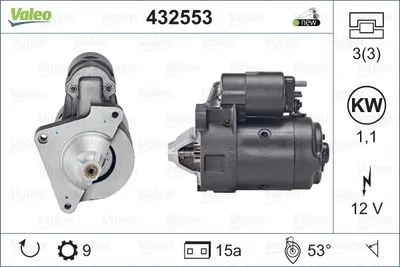 Стартер VALEO 432553